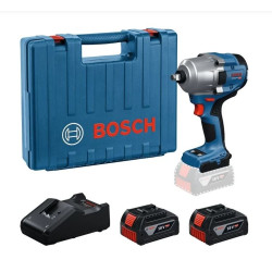 06019P4021 BOSCH 1/2" GDS 18V-780 2x5.0Ah smūginis veržliaraktis CASE