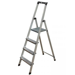 126221 KRAUSE LADDER SOLIDY ALUM. 4 PAKOPOS