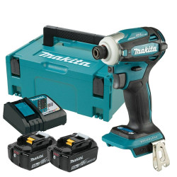 DTD172RTJ MAKITA.18V smūginis gręžtuvas DTD172RTJ 2x5Ah