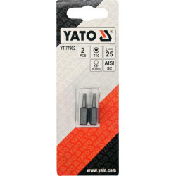 YT-77902 YATO END 1/4 "x25mm TORX T10 /2vnt.