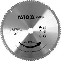 YT-60795 YT.SAW BLADE WID. 315*96*30 60795