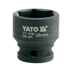 YT-1018 YT.IMPACT LIZDAS. 6 kampinis 1/2" trumpas 28 mm ...