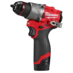 4933479873 MILWAUKEE.M12FDD2-202X 45Nm 2x2.0Ah vairuotojas