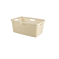 245980 CURVER MANGLE KREPŠYS IŠ DŽIUTO 46L /CREAM