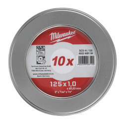 4932478998 MILWAUKEE Ratai M. 125x1mm PRO+ (10)