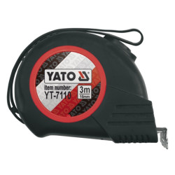 YT-7110 YATO GRADE SU MAGNESE 3 m, gumuotas pagrindas 7110