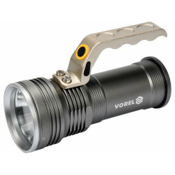 88560 VOREL žibintuvėlis 10W XP-L2 CREE 155x65mm 500LM 3x1,5V AA