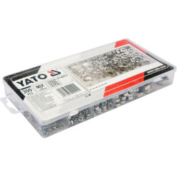 YT-06773 YATO METRIC NECK SET 300vnt. M3, M4, M5, M6, M8, M10