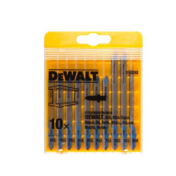 DT2292-QZ DEWALT BRZESZCZOT DO WYRZYNARKI KOMPLET 10szt. DO METALU