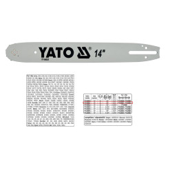 YT-84931 YATO PROVIDER 35cm/52/3/8"/1.3