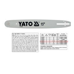 YT-84934 YATO DĖŽUTĖ 38cm/64/325"/1,5