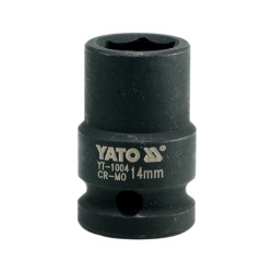 YT-1004 YATO 1/2" trumpas šešių kėdžių lizdas 14 mm