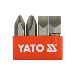 YT-2812 YATO DRIVER BITS / END DRIVER BITS 4 vnt. PH/FLAT 2812