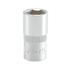 YT-1408 YATO SOCKET 1/4" SHORT SOCKET 9 mm