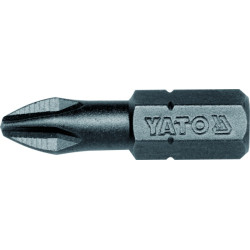 YT-7808 YATO END / BIT 1/4" x 25mm PH2 50vnt.  7808