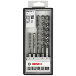 2607019928 BOSCH GRĄŽTAS SDS PLUS-5 KPL. 5vnt. 6-10 TVIRTŲ ...