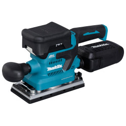 DBO380RTJ MAKITA.OSCILIACINIS ŠLIFUOKLIS.  18V DBO380RTJ 93x185mm 2x5Ah ...