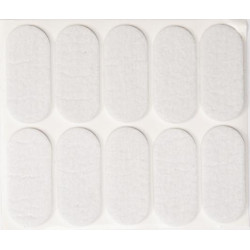 74846 VOREL FILE PADS 20x45mm WHITE...