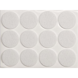 74833 VOREL FILE PADS 28mm WHITE...