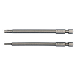 YT-0491 YATO END / BIT 1/4" TORX T15x100mm + T27x100mm 2vnt.  0491