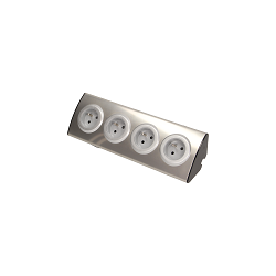 OR-AE-1340 ORNO KITCHEN SOCKET4x2P+Z INOX