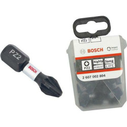 2607002804 BOSCH BIT IMP. PZ2 x 25mm 25vnt.