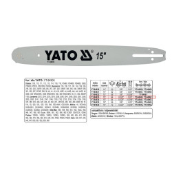 YT-84933 YATO DĖŽUTĖ 38cm/64/325"/1,3