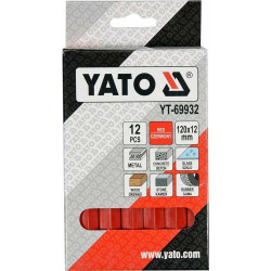 YT-69932 YATO TECHNICAL CREDE 12vnt. RAUDONA