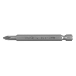 YT-0486 YATO END / BIT 1/4" PH2 x 150 mm HRC 58-62 S2 0486