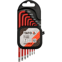 YT-0562 YATO TORX veržliarakčiai 7vnt T9-T30 0562