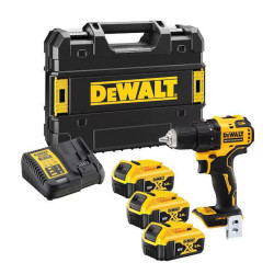 DCD708P3T-QW DEWALT.18V gręžtuvas DCD708P2T 65Nm 3x5.0Ah TSTAK ...