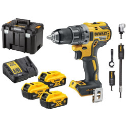 DCD791P3A-QW DEWALT.18V DCD791P3A 70/27Nm 3x5.0Ah BL + kampinis grąžtas