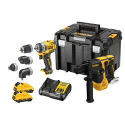 DCK2101L2T-QW DEWALT.COMBO KIT 12V DCK2101L2T (DCH072 DCD703) 2x3.0Ah TSTAK