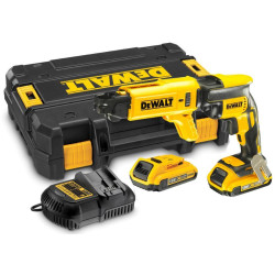 DCF620D2K-QW DEWALT WKRĘTARKA DO PŁYT KARTONOWO - GIPSOWYCH 18V 30Nm 2 x 2,0Ah LI-ION BRUSHLESS TSTAK +DCF6201