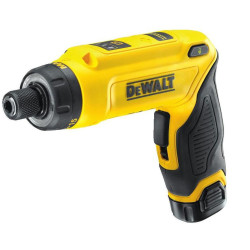 DCF680G2-QW DEWALT WKRĘTAK AKUMULATOROWY LI-ION STEROWANY RUCHEM RĘKI 7,2V 2 x 1,0 Ah LI-ION DCF680G2