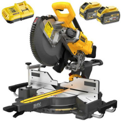 DCS781X2-QW DEWALT skersinio pjovimo staklės 305mm 2x54V 2x9.0Ah