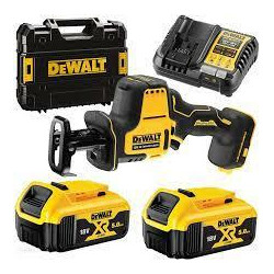 DCS369P2-QW DEWALT.18V šabloninis pjūklas DCS369P2 2x5.0Ah TSTAK