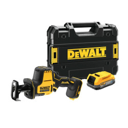 DCS369E1T-XJ DEWALT PIŁA SZABLASTA 18V 1x1,7Ah POWERSTACK DCS369E1T