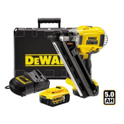 DCN692P2-QW DEWALT 18V 50-90mm akumuliatorinė viniakalė 2x5,0Ah