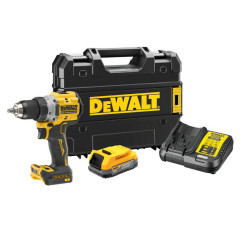 DCD800E1T-QW DEWALT WIERTARKO-WKRĘTARKA 18V 90Nm BL 1x1,7Ah POWERSTACK DCD800E1T