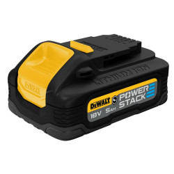 DCBP518G-XJ DEWALT.Akumuliatorius 18V POWERSTACK 5.0Ah GNF DCBP518G