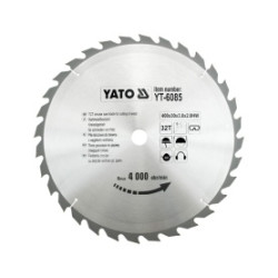 YT-6085 YATO VISUOMENINIS ĮRANKIS Pjūklas 400x30mm 32-TEET 6085