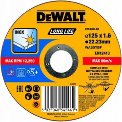 DT43906-QZ DEWALT METAL TARGET 125x1,6 mm