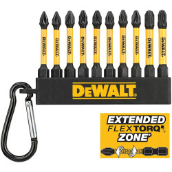 DT7276-QZ DEWALT FLEXTORQ END-KIT 10 vnt.