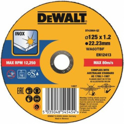 DT43904-QZ DEWALT METAL TARGET 125x1,2 mm