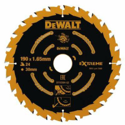 DT10301-QZ DEWALT pjūklo diskas 165x20mmx40z