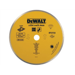 DT3733-XJ DEWALT TARCZA DIAMENTOWA PEŁNA 250x1,6x25,4mm