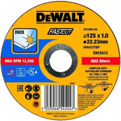 DT43902-QZ DEWALT METAL TARGET 125x1,0 mm