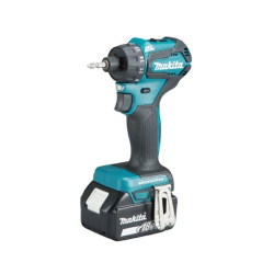DDF083RFJ MAKITA 18 V gręžtuvas su 1/4" rankena 2 x 3,0 Ah LI-ION bešepetėlinis DDF083RF