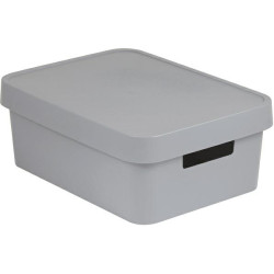 233941 "CURVER INFINITY" KONTEINERIS 45L / ŠVIESIAI PILKA